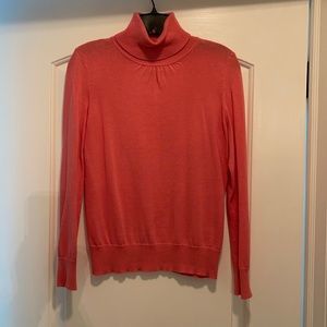🌺Talbots Coral Turtle Neck Sweater